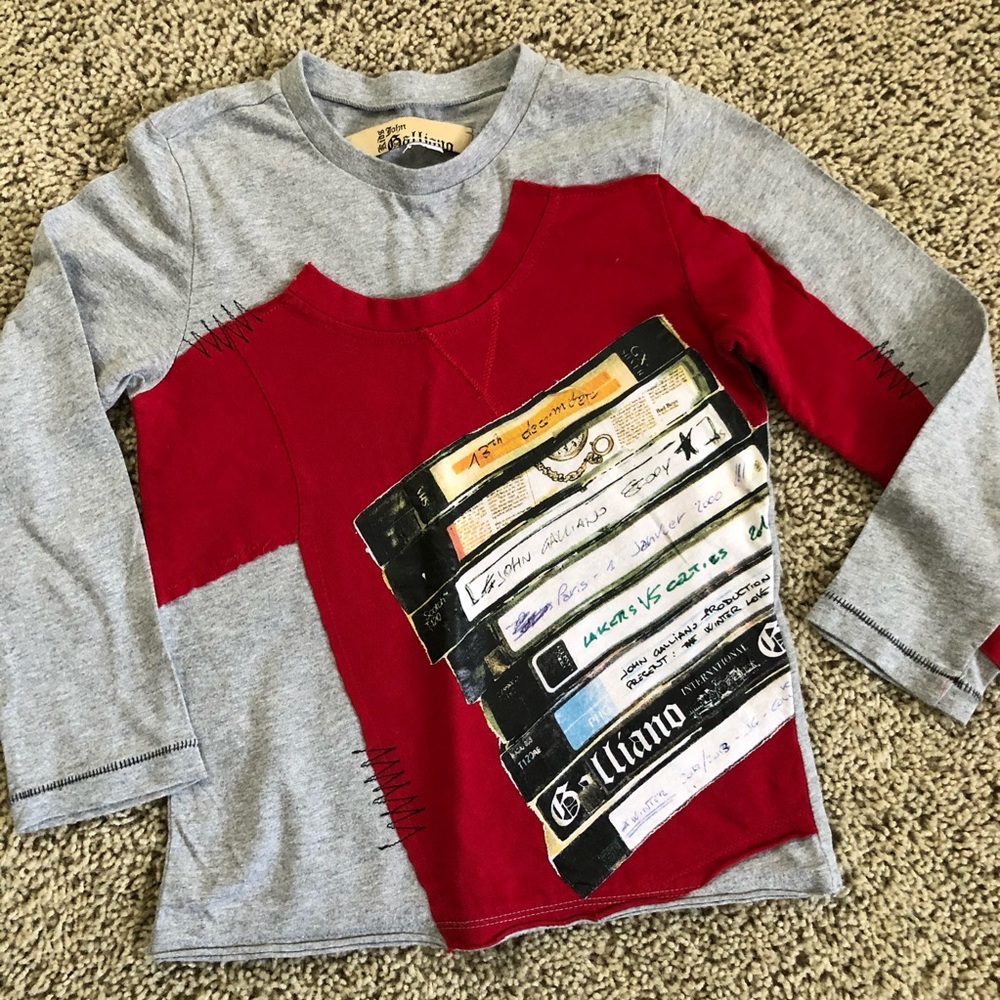 Luxury Designer JOHN GALLIANO boys top